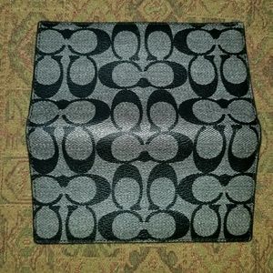 Beautiful Coach Checkbook Cover